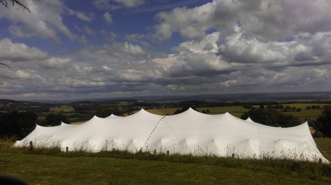 Kirsty's wedding at The Wilderness Center